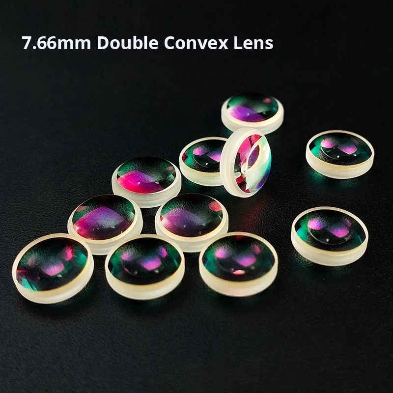 

40 PCS Double Convex Magnifier Lens Crafts Clothing Design Button Decoration Earring Necklace DIY