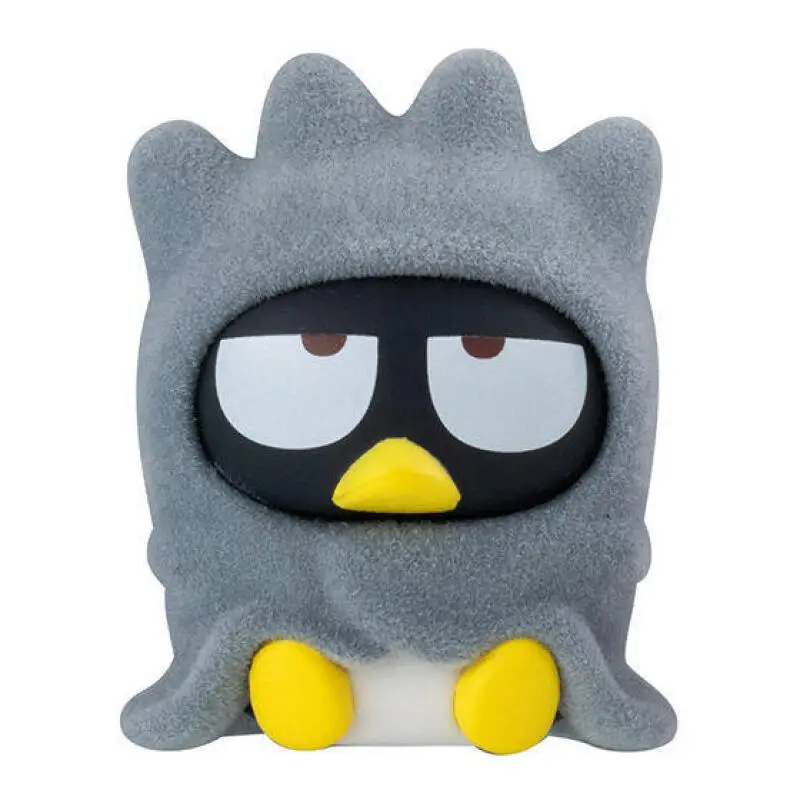 Фото Плюшевые мини-украшения Bandai Gashapon Sanrio: милые флокированные фигурки Гудетама, Бад Бадц-Мару, Такседо Сэм для декора и пледов №3