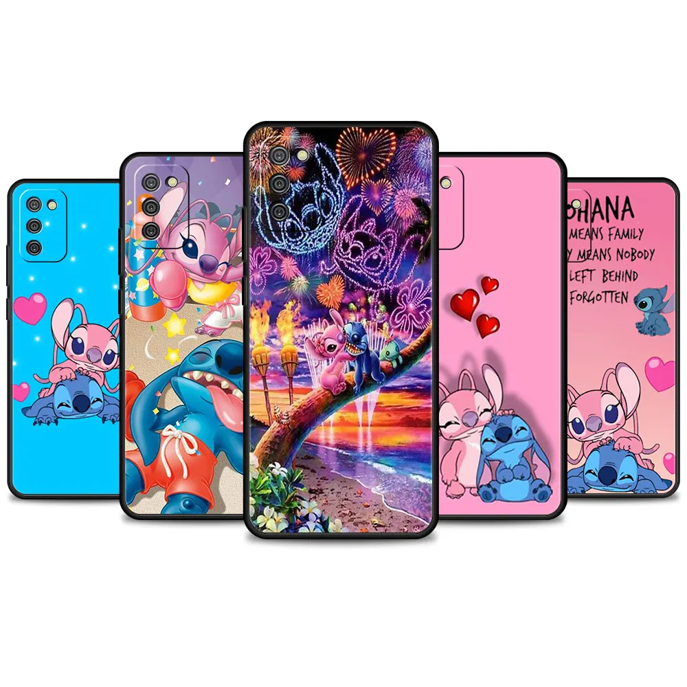 Phone Case For Samsung Galaxy A12 A52 A51 A32 A21s A71 A02s A32 A31 A72
A22 A11 A41 A42 A01 Cover Cartoon Angel Stitch