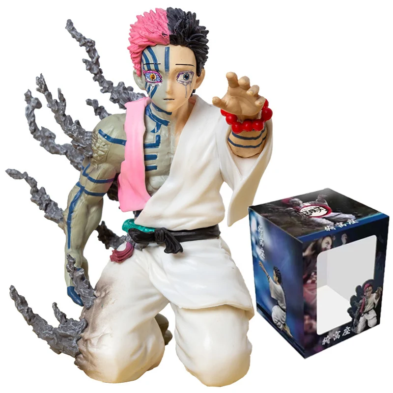 

2022 искусственная аниме Akaza Nezuko Kamado, экшн-фигурка, Игрушечная модель рассекающего демона, игрушка, игрушка, искусственная кукла на колени, под...