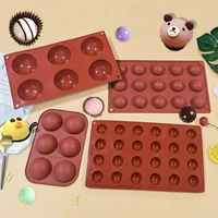 6 even semi circle mousse cake silicone mold 8 with 15 with 24 molds diy chocolate jelly mold