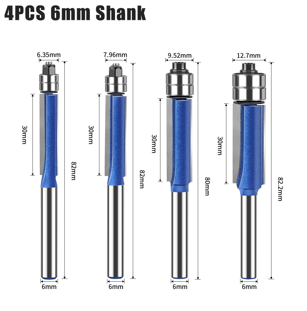 Фреза для обрезки заподлицо TriMill 6 мм
