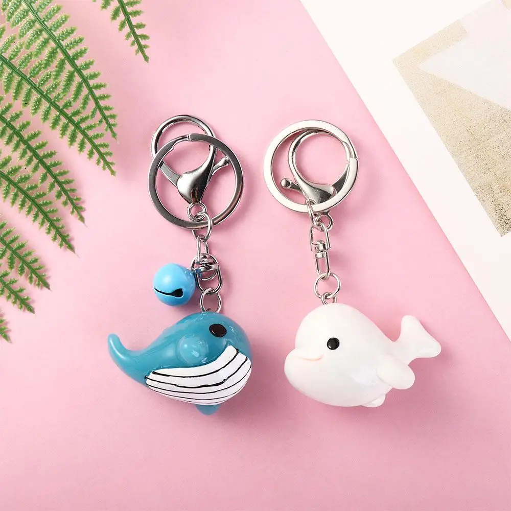 

Accessories Women's Packaging Decoration Resin Car Key Ring Bag Pendant Keys Holder Dolphin Blue Whale Keychain