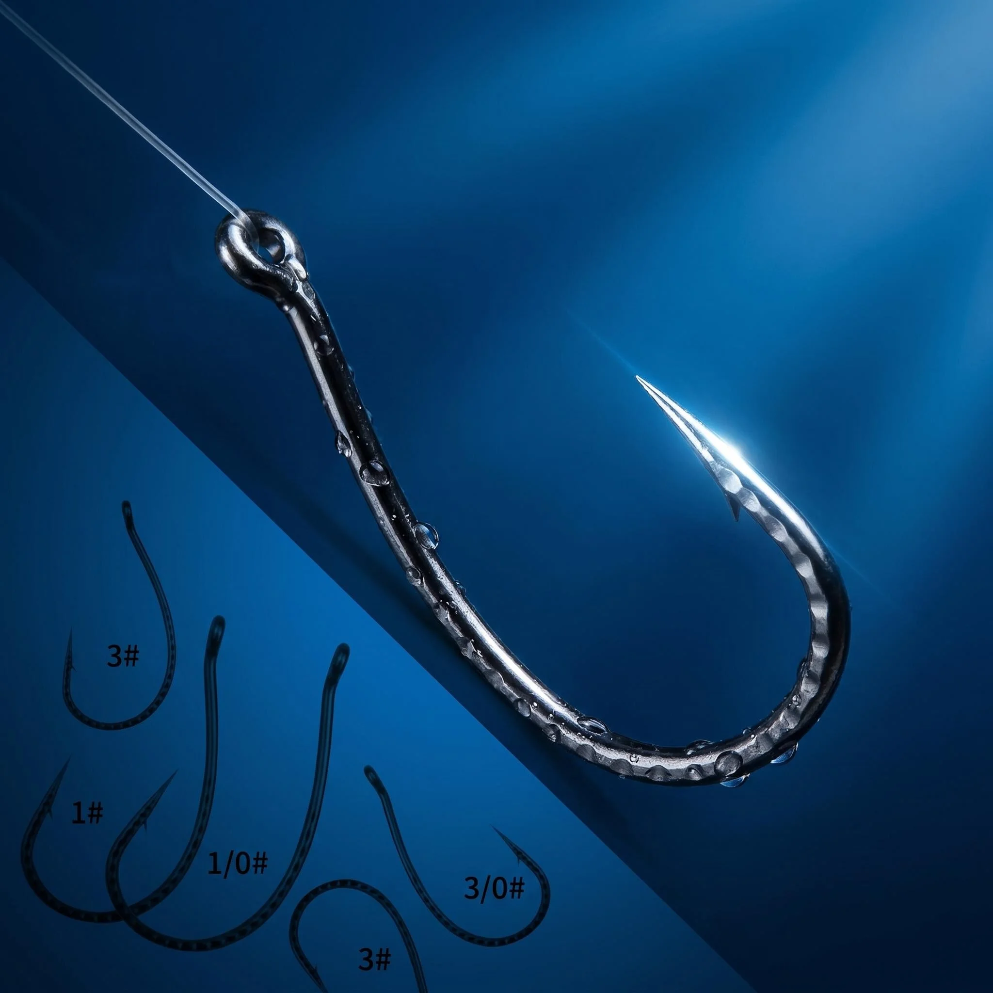 50 шт. крючков Wacky Hooks из высокоуглеродистой стали – нескользящие крючки для мягких приманок, подходят для ловли на червя, подходят для ловли карпа и всех видов рыболовных снастей. (art.: 3920db02f419d) - 3920db02f419d