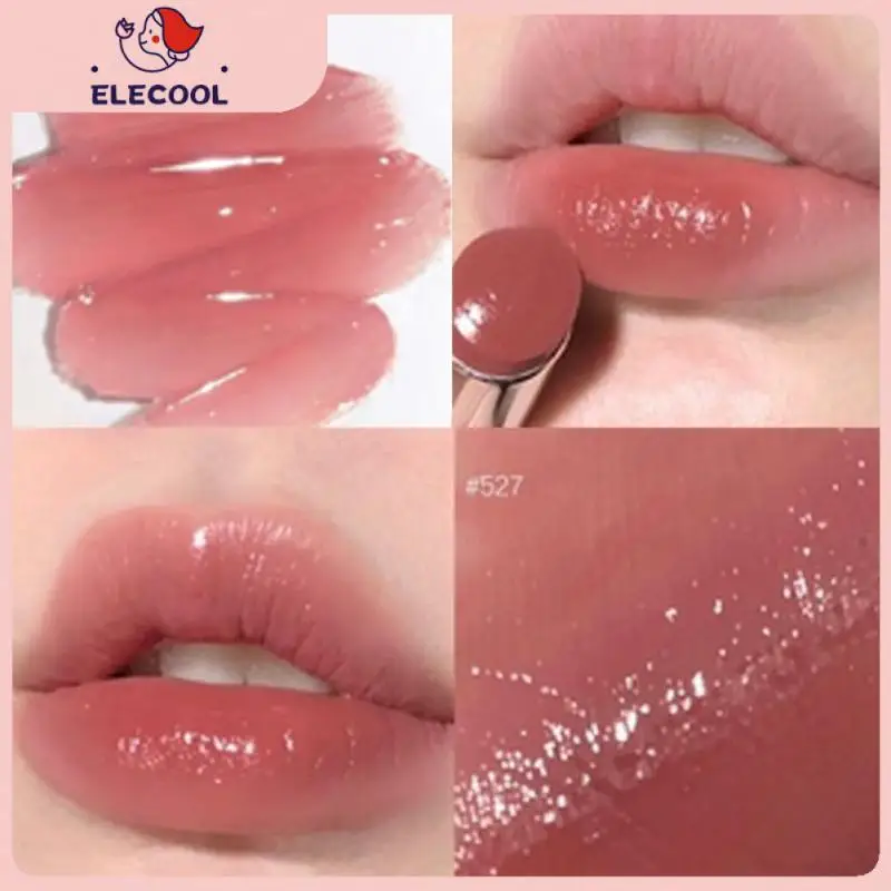 

Non-sticky Lip Glaze Lip Care Lip Nourishing 1pc Colored Lip Balm Mirror Water Lip Gloss Ice Tea Lipstick Pen Lips Makeup