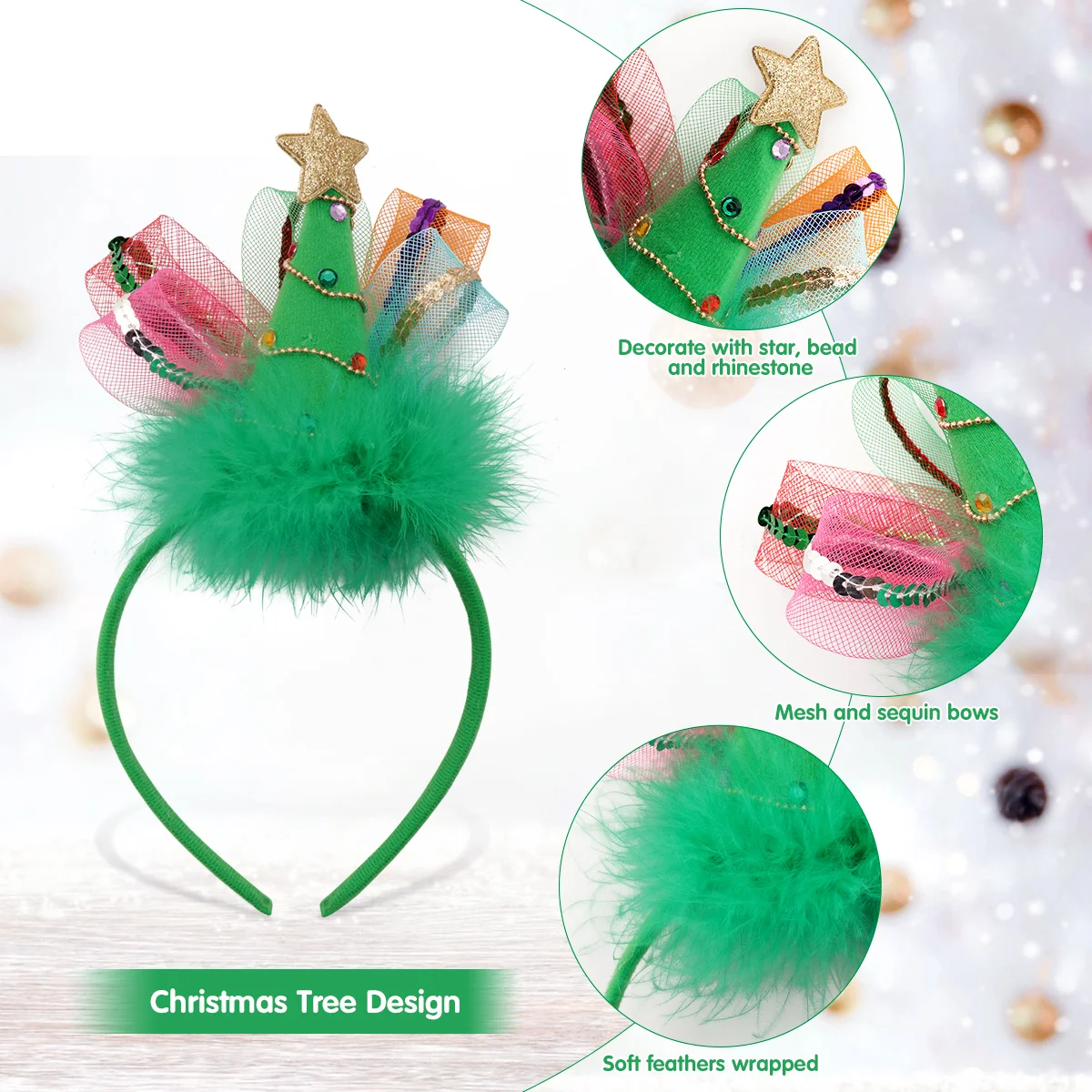 Рисунок 4 - декоративные повязки на голову