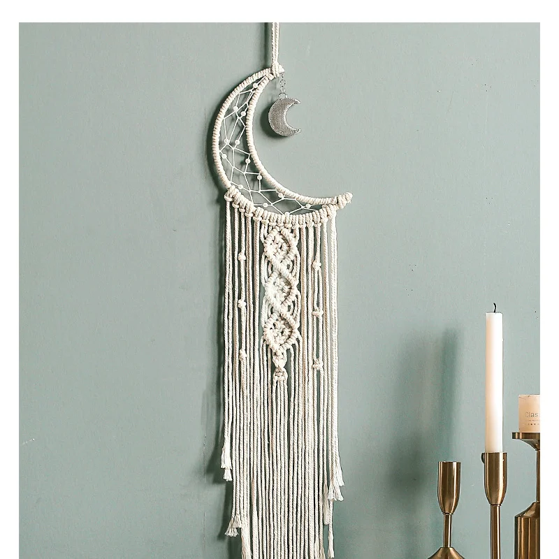 

Colorful Decorative Dream Catcher Wall Hanging Dreamcatcher Pendant Creative Car Hanging kids Room Home Wind Chimes Decorations