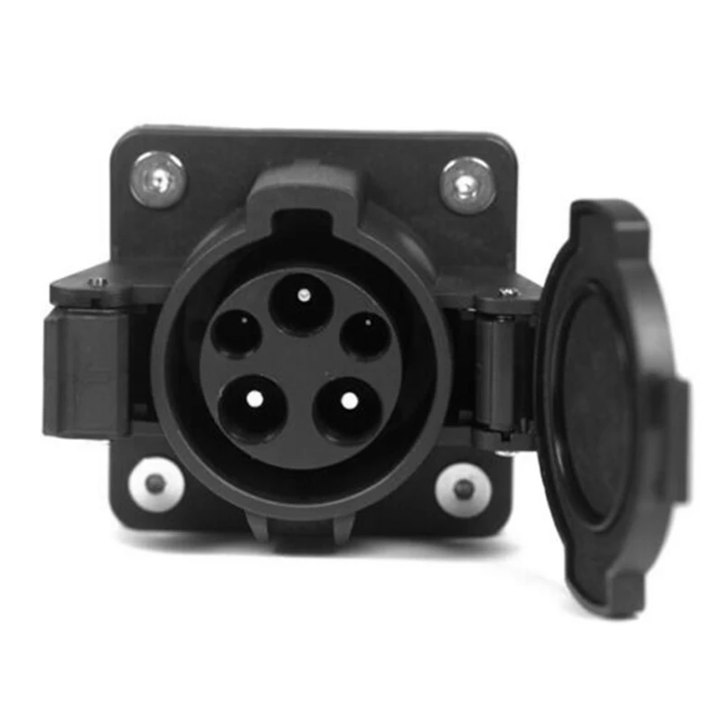 

NEW-J1772 Electric Vehicle Car EV Charging Socket Vehicle Inlet Type 1 Charger Connector AC 32 AMP