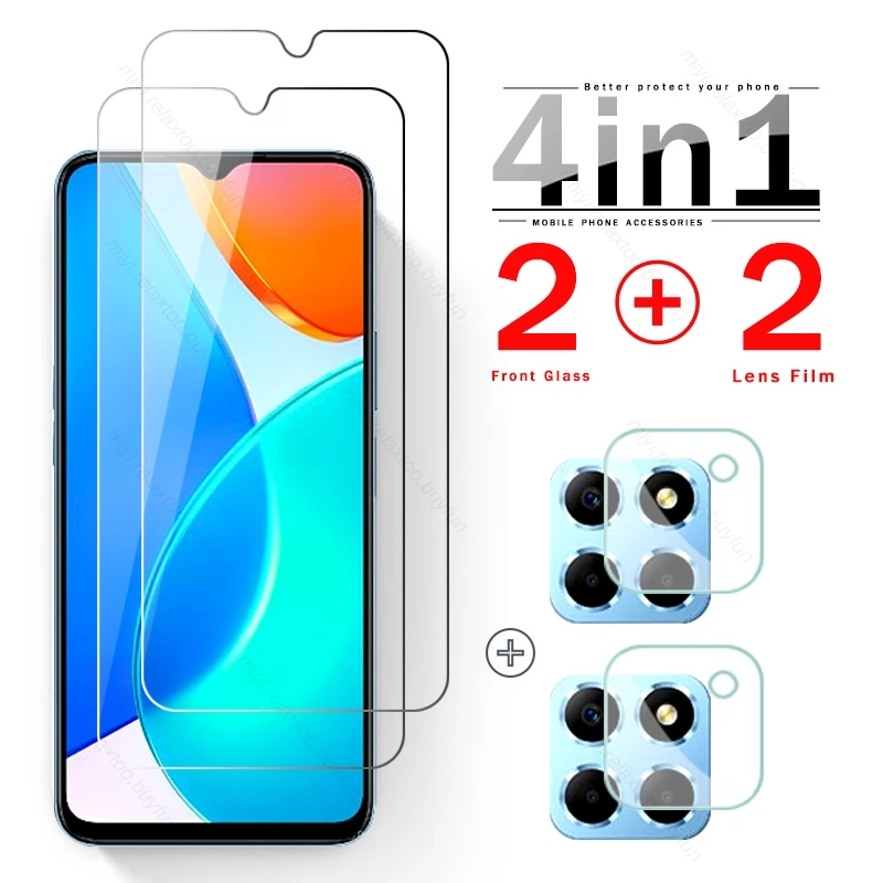 

Стекло закаленное для Honor X6, 4 в 1, для Honor Honar Honer X6S X6 X 6 S