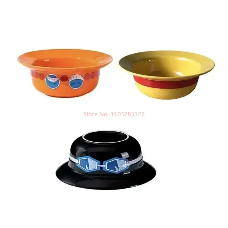 Цельный аниме телефон чаша для воды Милая миска рамен мультяшная Бытовая