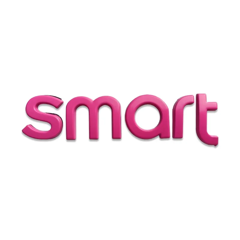 

Металлическая наклейка с надписью на задний багажник автомобиля для Smart Forspeed Forjeremy Escooter Roadster Prix Fortwo Forfour, авто наклейка, украшение