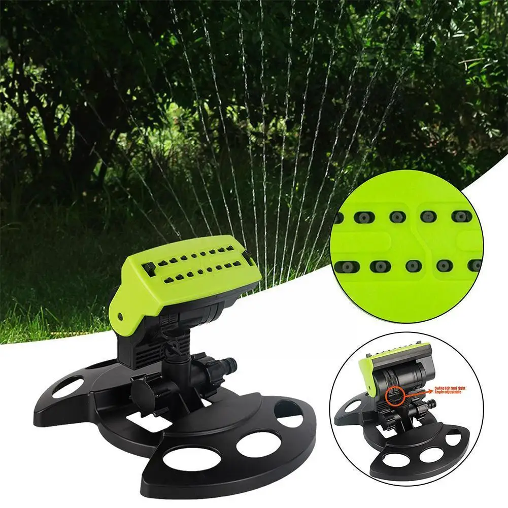 

Garden Sprinkler 180° Rotating Auto Watering Irrigation Patio Courtyard Garden Water Sprayer Accessor System Lawn Outdoor S Y3I0