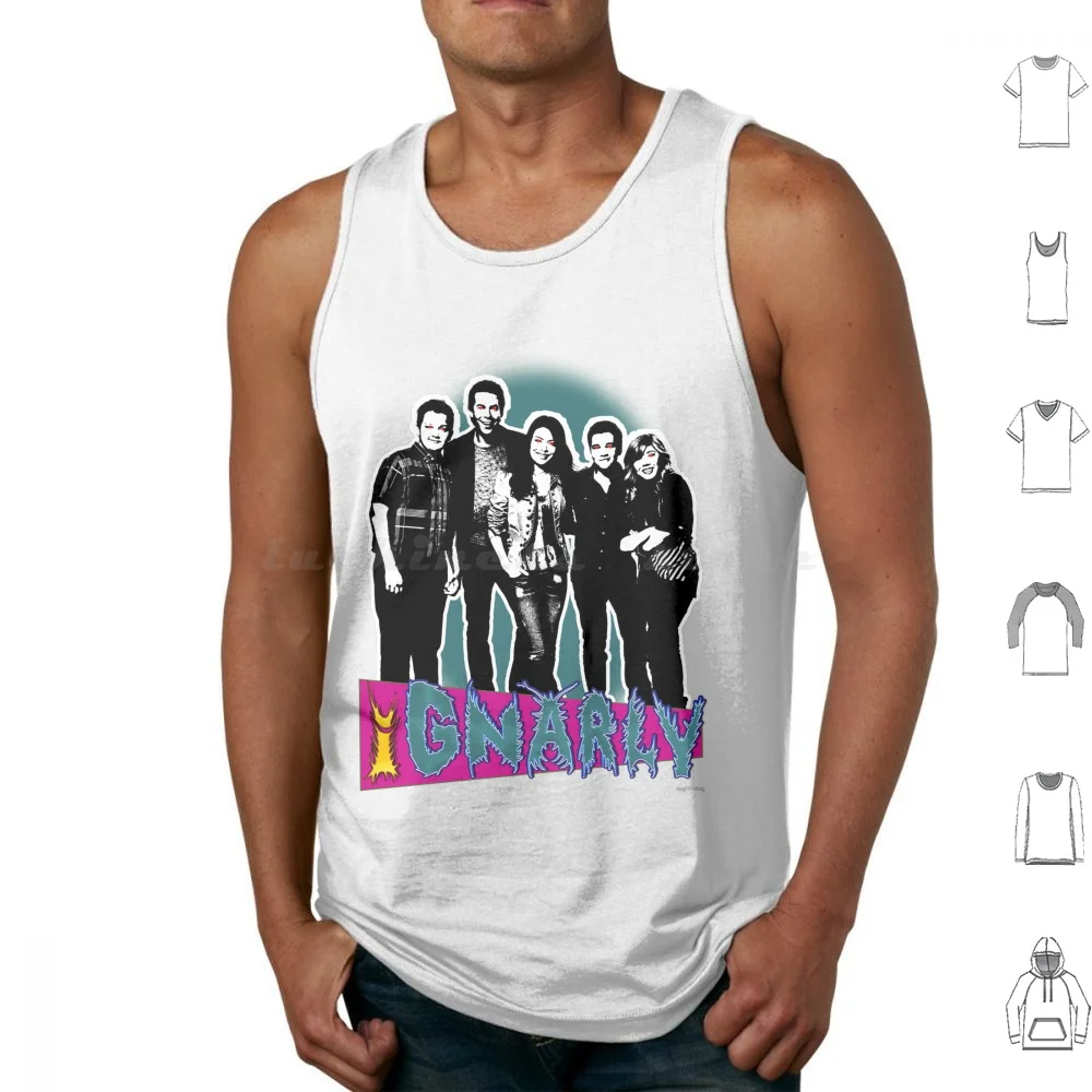 Фото Ignarly Майки Жилет без рукавов Icarly I Carly Nick Sam And Cat Miranda Cosgrove Spencer Shay Spencer Shay Jerry Trainor №1