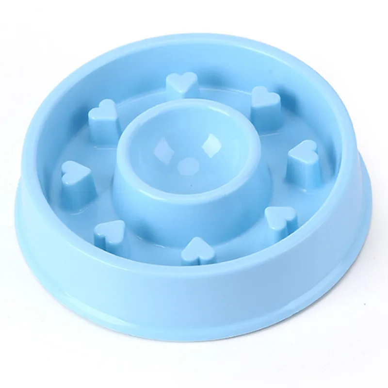 Многоцветная Нетоксичная забавная медленная кормушка для собак миска еды