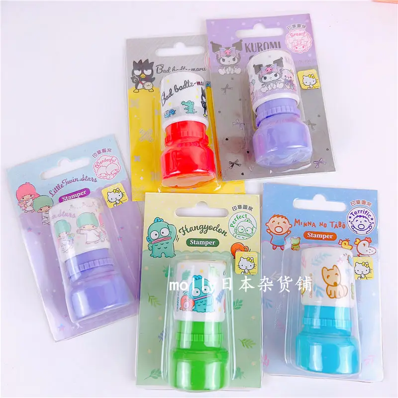 

Новинка Sanrio печать Kawaii HelloKitty Mymelody Kuromi японская Студенческая награда мультфильм печать милые детские канцелярские подарки