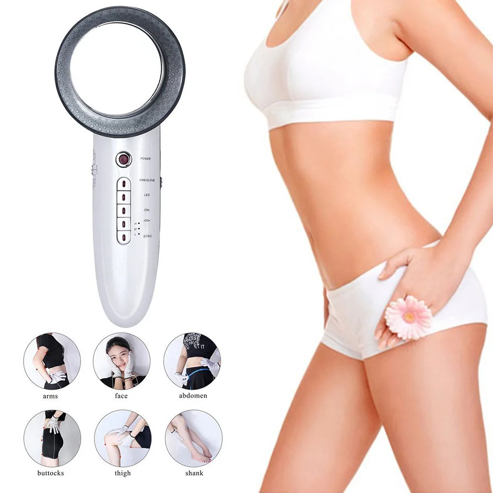

6 In1 Ultrasonic Slimming Facial Care Body Slimming Weight Reduce Therapy Massager Facial Care