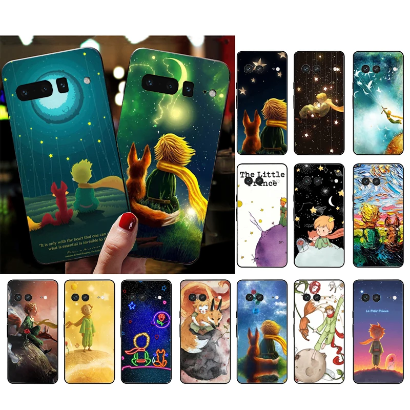 

Phone Case for Google Pixel 7 Pro 7a 6A 6 Pro 5A 4A 3A Pixel 4 XL Pixel 5 6 4 3 XL 3A XL 2 XL The Little Prince Fox Case