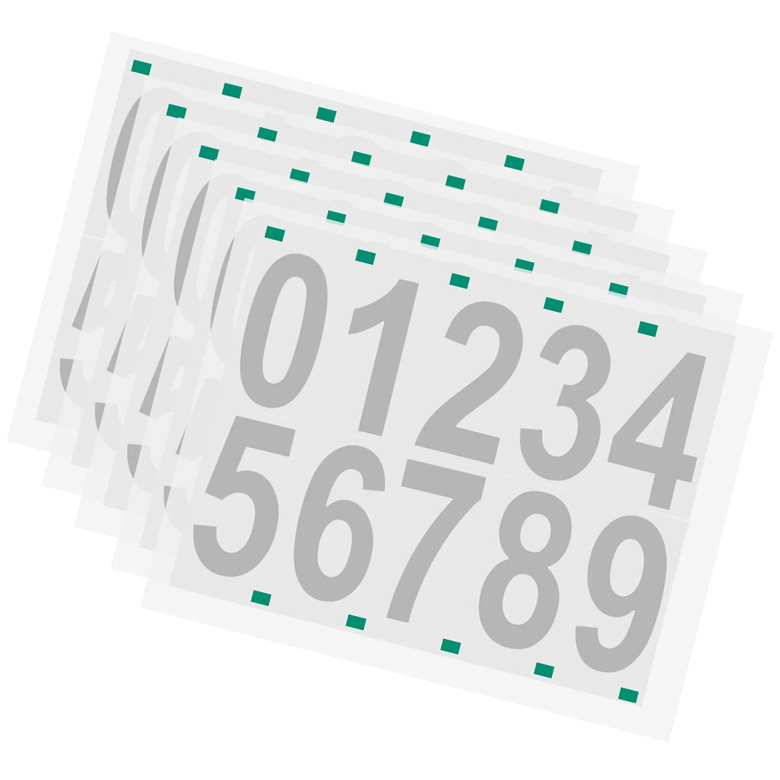 

Small Impresora De Sticker Adhesive Numbers Bins Large Mailbox Decals Personalized Reflective House