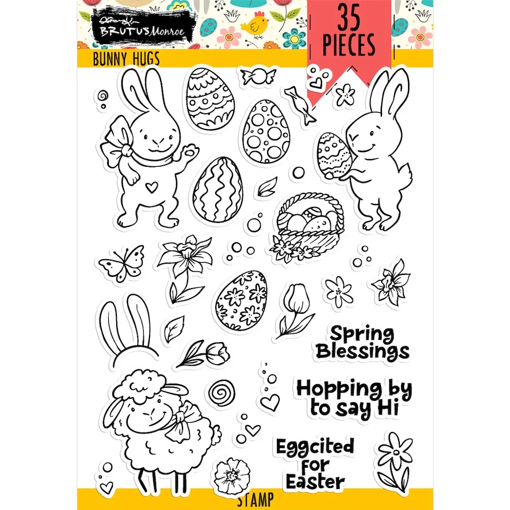 

Spring Blessing Theme Clear Stamps Metal Cutting Dies DIY Scrapbooking Photo Album Decoration Hand Embossing Creative Stencil