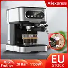 Кофе-машина BlitzWolf полуавтоматическая со вспенивателем молока, 20 бар, 1100 Вт