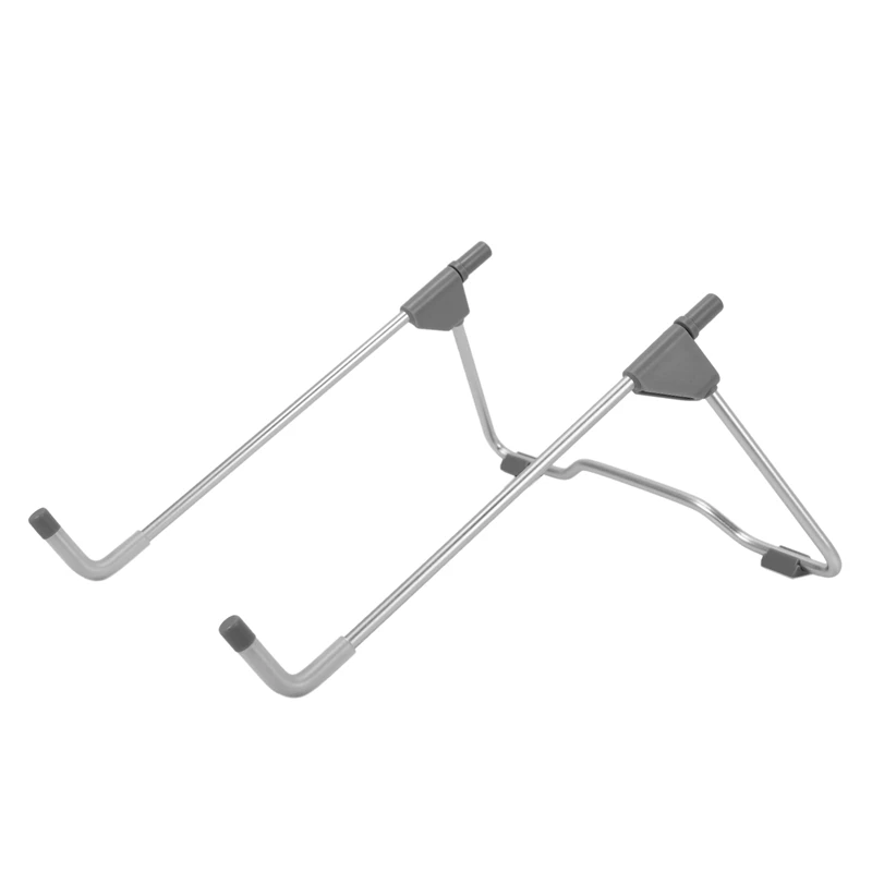 

Multifunction Folding Portable Laptop / tablet PC Stand Adjustable Notebook Stand Universal Metal Bracket, Gray