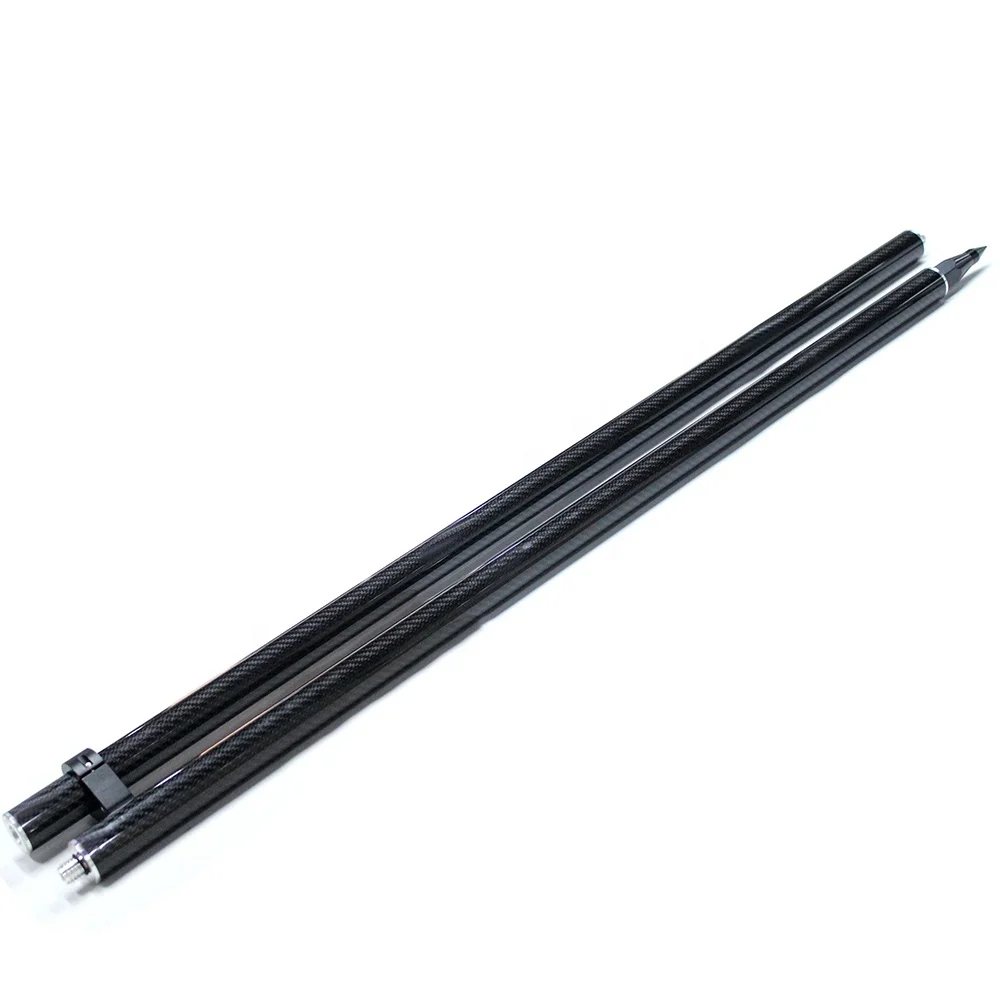 2M 4 Sections  GPS Carbon Pole Telescopic Carbon Fiber Prism GPS Pole for Trimble