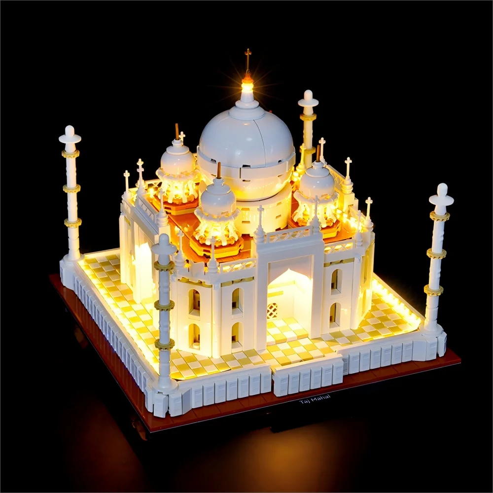 Фото Комплект светодиодного освещения LYBMTWF, совместимый с строительным блоком Lego 21056 Taj Mahal Architecture (не включает модели кирпичей) №1