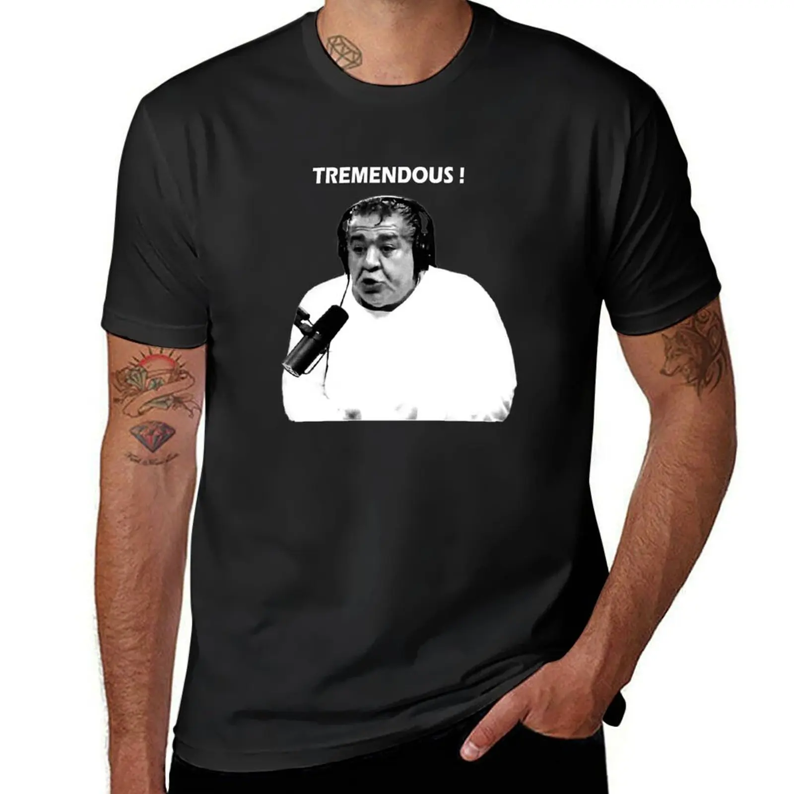 Огромная футболка с Джоуи диазом блузка летняя одежда для мужчин