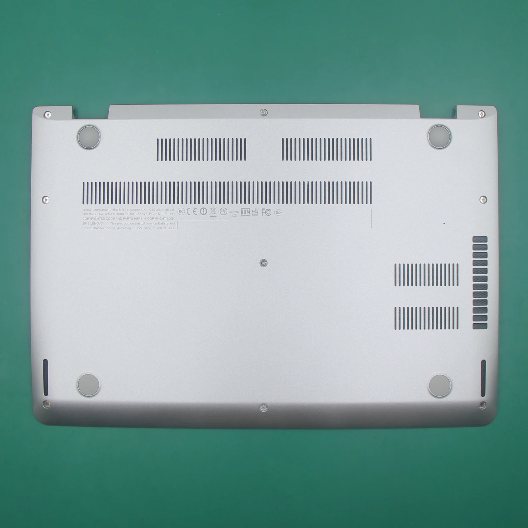 Нижняя база нижняя крышка Серебряный чехол ASM для Thinkpad 13 Gen 2 20J1 20J2 01HW851