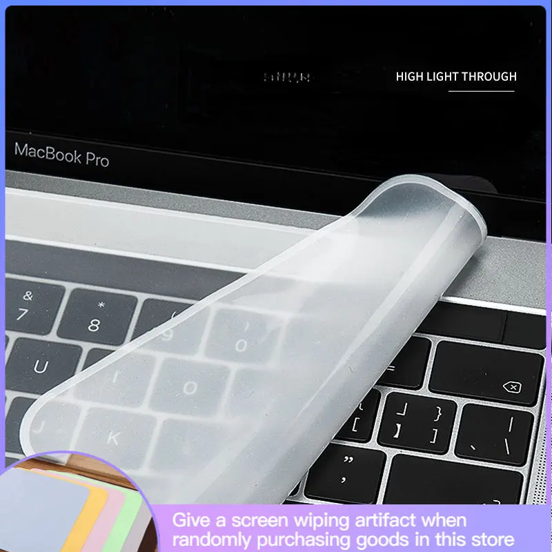 

Waterproof Laptop Keyboard Protective Film 12-14 Inch and 15-17 Inch Universal Notebook Keyboard Silicone Cover Dustproof Film