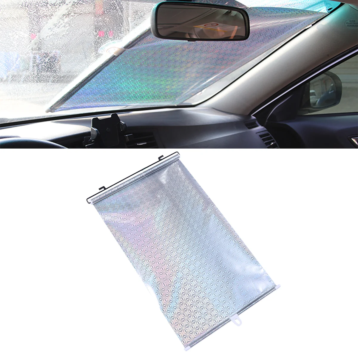 

Car Roller Blind Film Car Sun Shield Car Shade Retractable Sun Shade Car Car Visors Telescopic Car Window Sun Shade