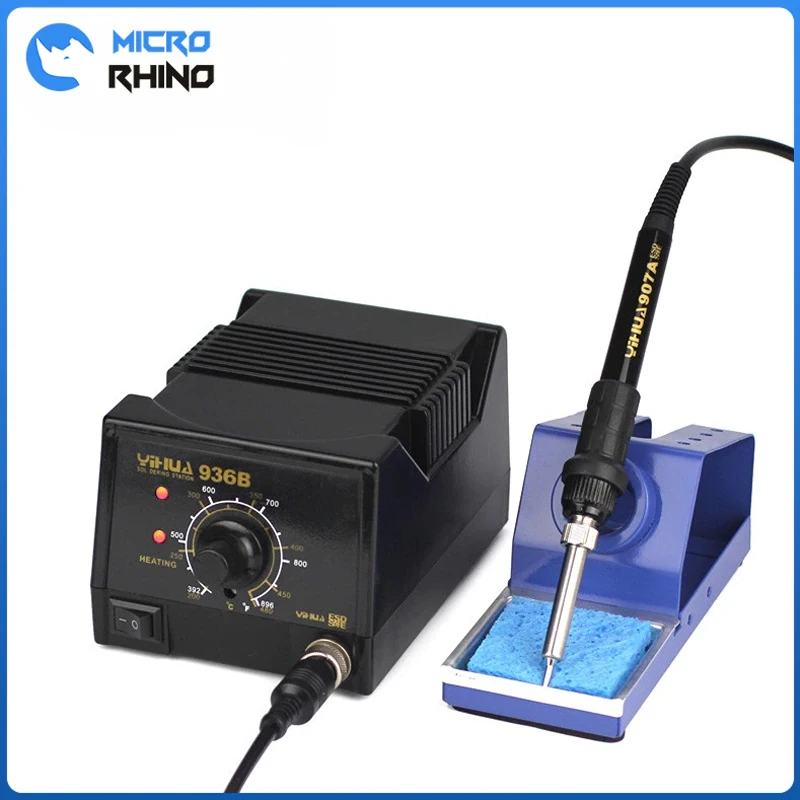

YIHUA 936B PCB Circuit Board Digital Lead Free 110/220V Soldering Iron Kit Set Constant Temperature Anti-static Welding Stations
