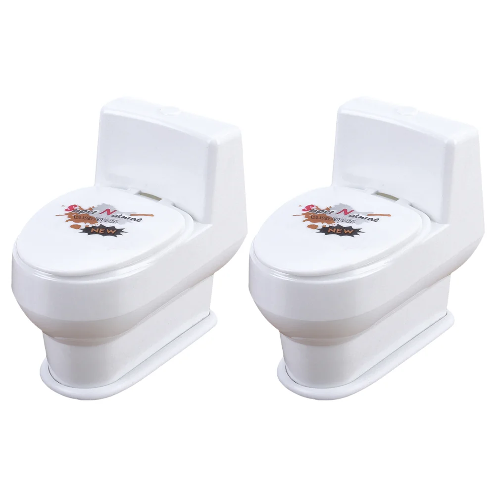 

Mini Gifts Funny Squirting Toilet Joke Stuff Water Toy Present Closestool Adorable Prank Trick Mini