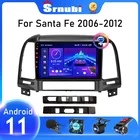 Srnubi для Hyundai Santa Fe 2 2006 - 2012 2 Din Android автомобильное Стерео Радио мультимедийный видеоплеер 2din Carplay GPS DVD колонки