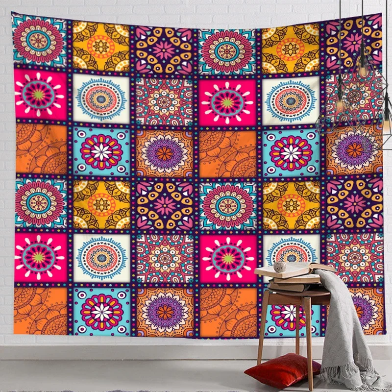 Ashou богемный гобелен настенный Декор домашний декор в стиле бохо хиппи Настенный
