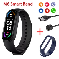 m6 smart bracelet men women smart watch heart rate blood pressure monitor fitness tracker smartwatch for androidios
