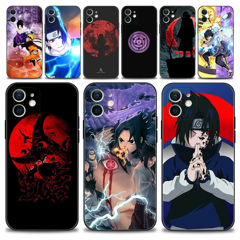 

Phone Case For iPhone 13 12 11 Pro Max 7 8 6 6S Plus XS Max XR X SE2020 13Mini 12Mini 5 Cover sasuke naruto ultimate ninja storm