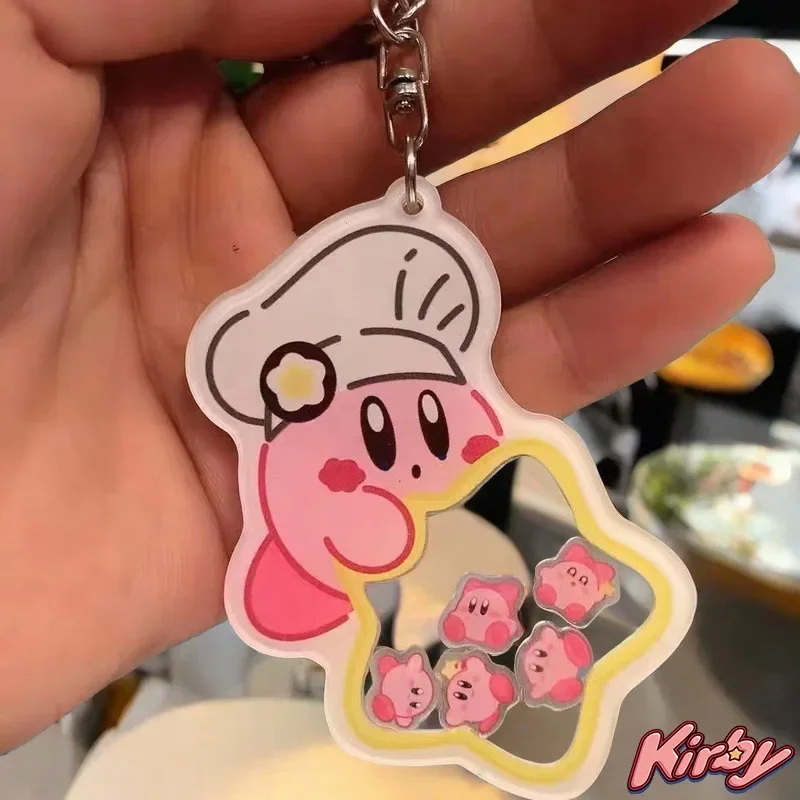 Брелок Kirby Shakeable Kawaii подвеска на рюкзак для девочек милый автомобильный брелок