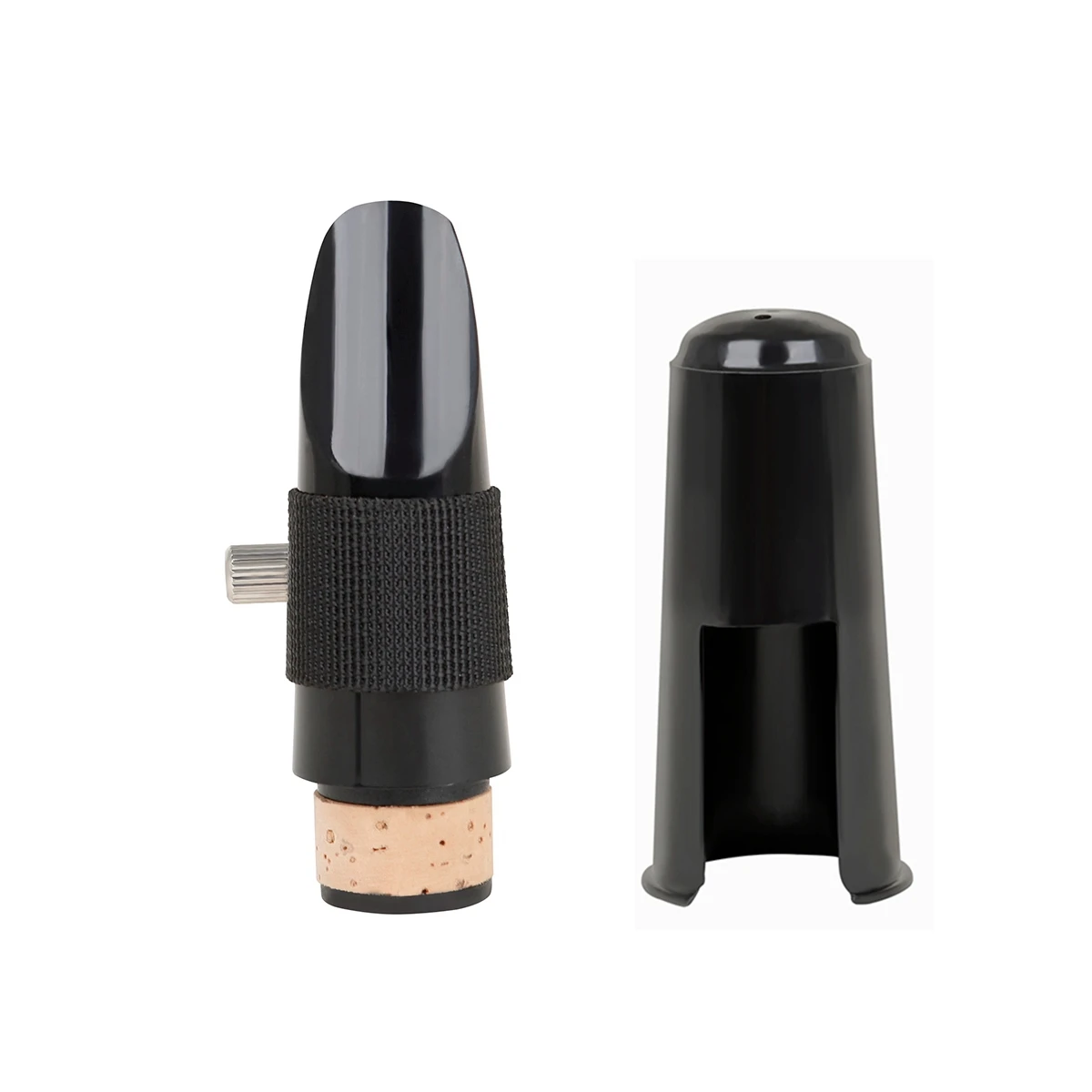 

Bb Clarinet Mouthpiece Set with Cap / Reed / Nylon Cloth Ligature replacement for your old mouthpiece