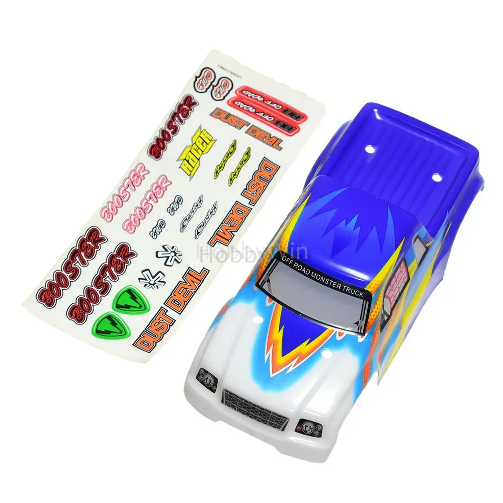 Деталь HBX 16310 синий кузов грузовика + наклейки для Haiboxing 1/16 RC монстр-Трак 16883 |