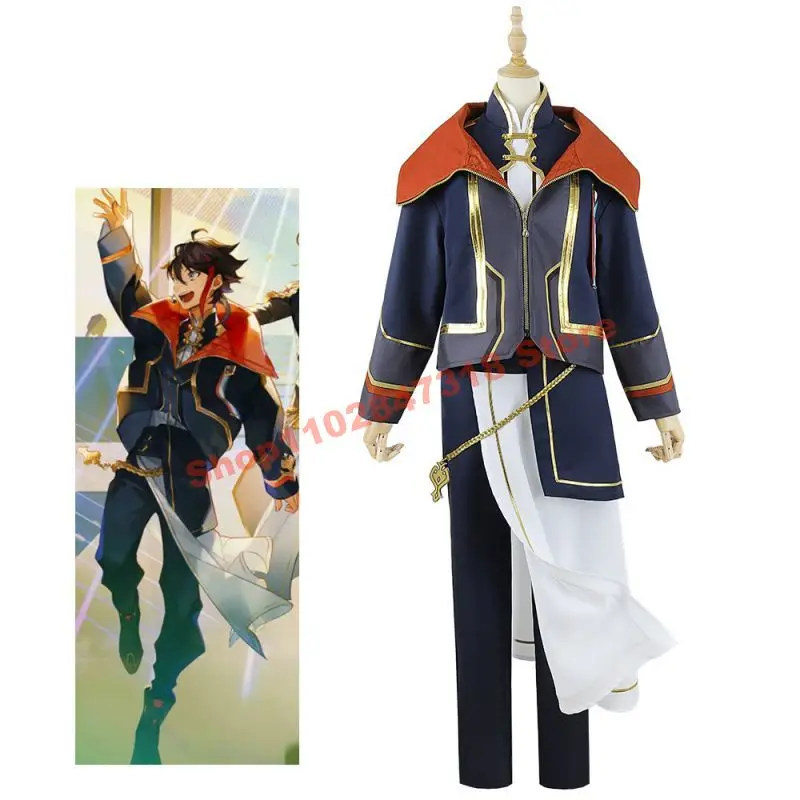 

Vtuber Saegusa Akina Cosplay Costume Nijisanji 4th Anniversary Virtual YouTuber Live Streaming Clothing