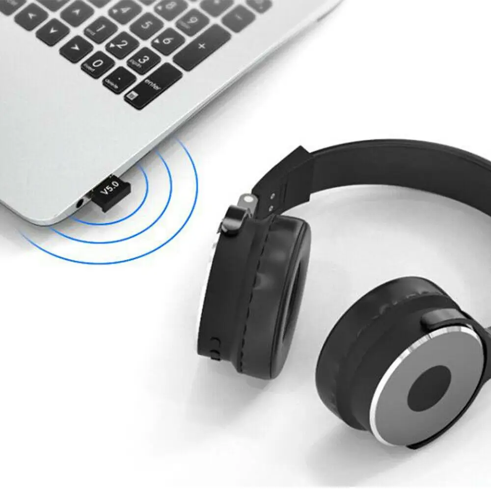 Bluetooth V5.0 Adapter Wireless Audio Portable Stereo Music Interface Dongle Receiver for TV PC Laptop |