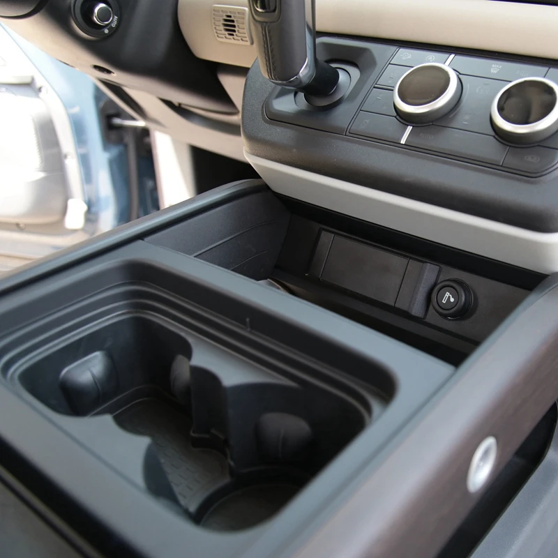 Для Land Rover Defender 90 110 2020 2021 центральная консоль USB-порт для зарядки защитная крышка