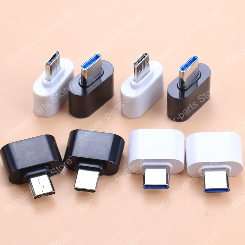 Адаптер Type-CMicro-USB для телефона, мыши, клавиатуры, USB-накопителя, MacBook Pro, устройств Type-C, USB 2.0, OTG-разъем USB-C (мужской) - USB-A (женский) для передачи данных (art.: 3920d9cd5e095) - 3920d9cd5e095
