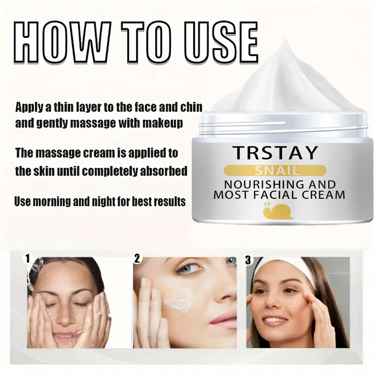 Восстанавливающий Осветляющий крем от акне со спиралью