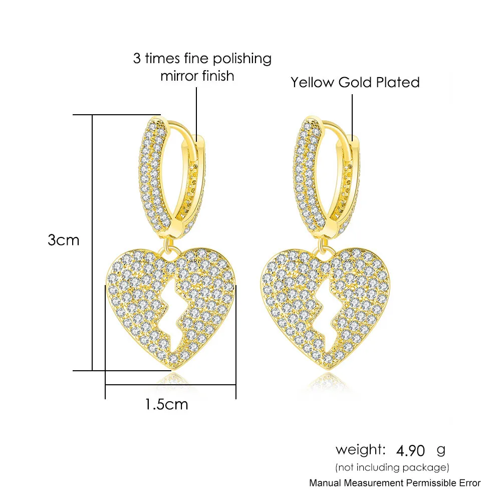 Женские серьги-кольца в стиле хип-хоп