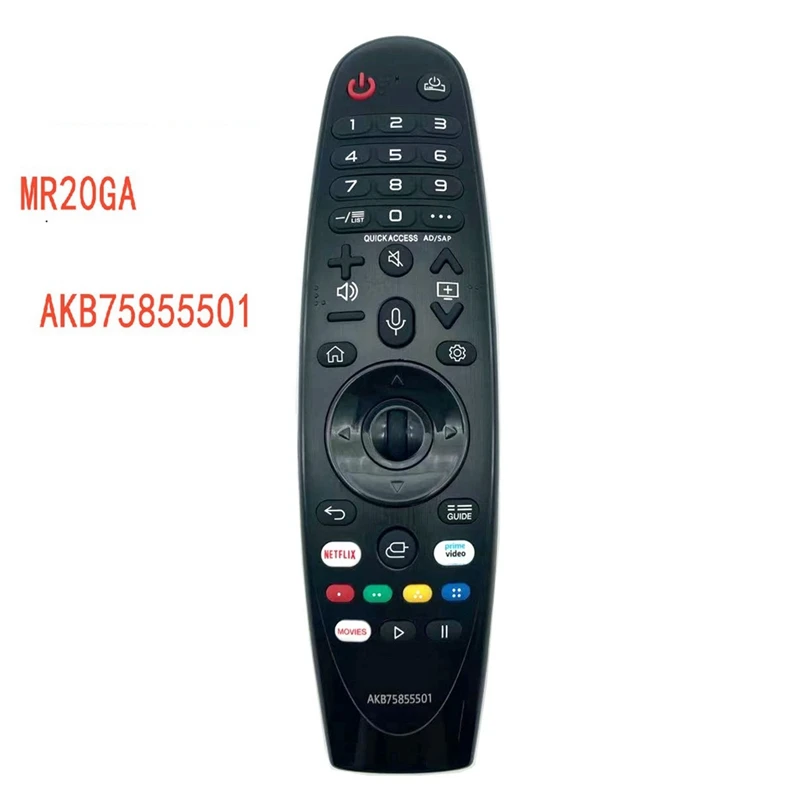 

Новый ИК-пульт дистанционного управления MR20GA AKB75855501 для LG 2020 AI ThinQ OLED Smart TV ZX WX GX CX BX NANO9 NANO8 без голосового управления