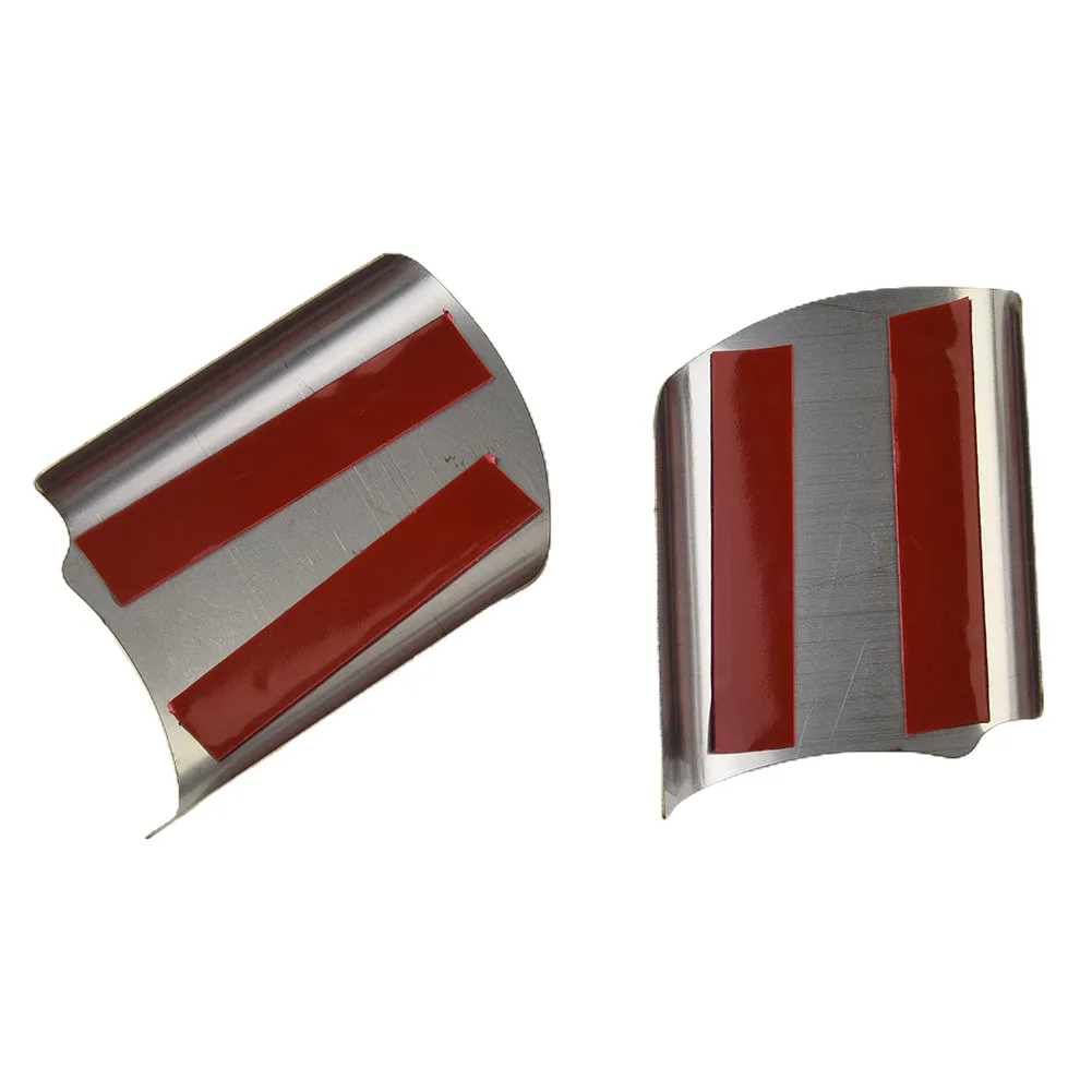 Наклейка на крышку декоративные наклейки для салона автомобиля нержавеющая