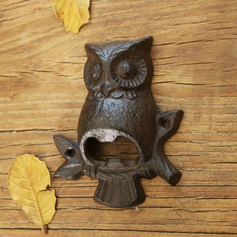 

Retro Nostalgia All Cast Iron Beer Bottle Opener Household Daily Necessities Corkscrew Bar Accessories