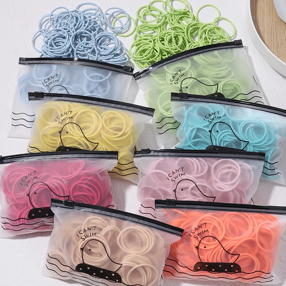 Hair Bands Hair Accessories 3.8cm Elastic Rubber Band Hair Band Children Ponytail Holder Bands